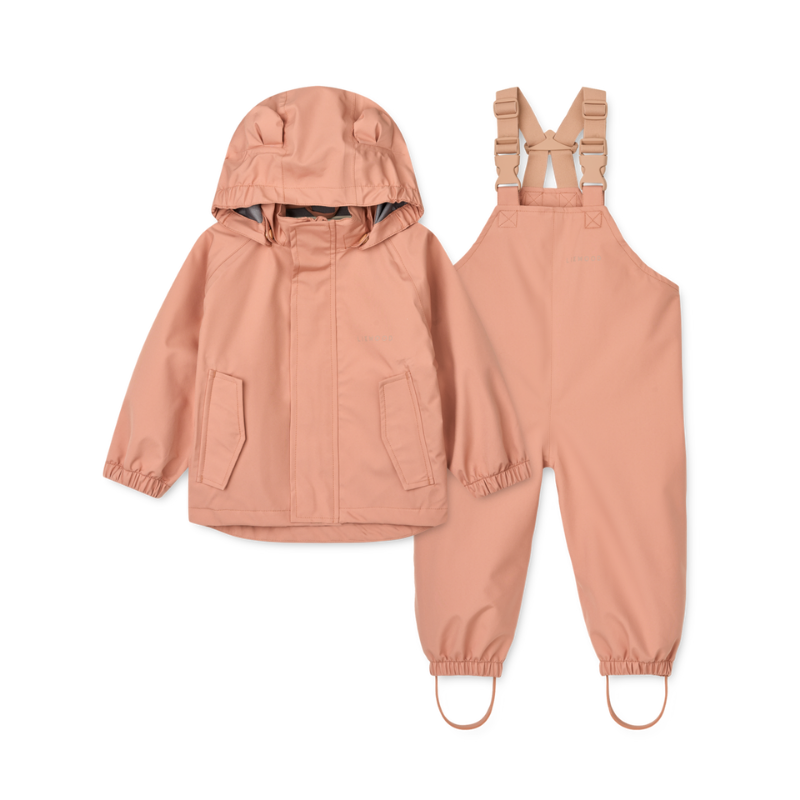 Liewood - Manu - Completo Giacca e Pantaloni antipioggia - Bambini under 4Y - Rosa