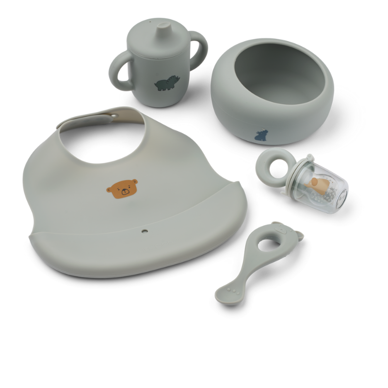 Liewood - Mileah - Prime pappe Set 5 Pezzi - Blu