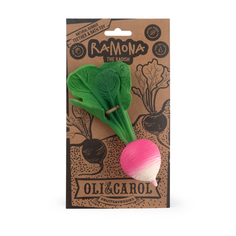 Oli&Carol - Massaggiagengive - Ramona the Radish - Rapanello