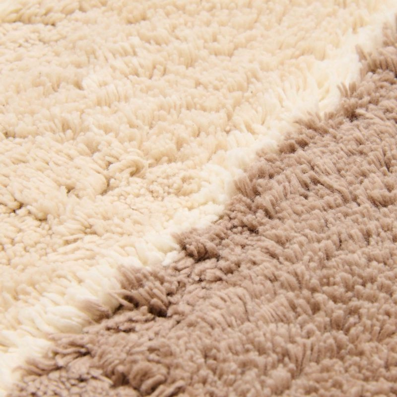 Little Dutch - Rug Rainbow - Tappeto in cotone 80x130 Arcobaleno - Naturals