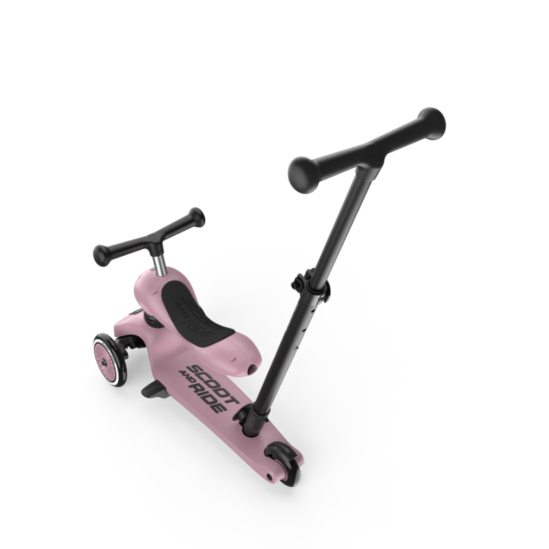 Scoot and Ride - Monopattino e Triciclo - Highwaykick push and go - Trasformabile 2 in 1 - Wildberry