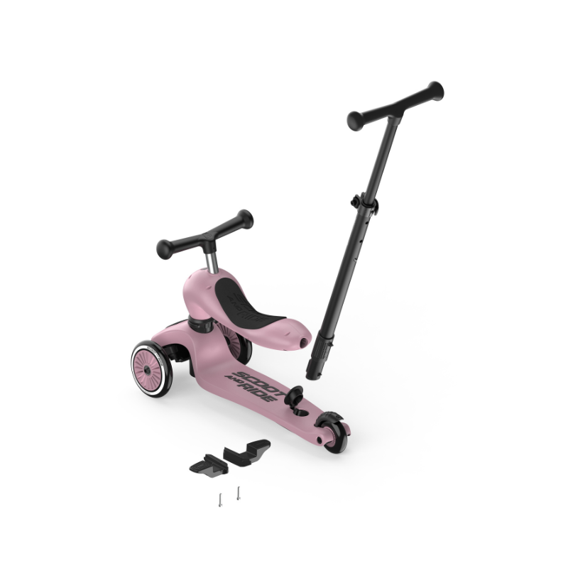 Scoot and Ride - Monopattino e Triciclo - Highwaykick push and go - Trasformabile 2 in 1 - Wildberry