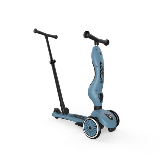 Scoot and Ride - Monopattino e Triciclo - Highwaykick push and go - Trasformabile 2 in 1 - Steel