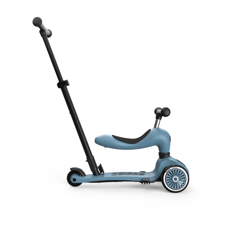 Scoot and Ride - Monopattino e Triciclo - Highwaykick push and go - Trasformabile 2 in 1 - Steel