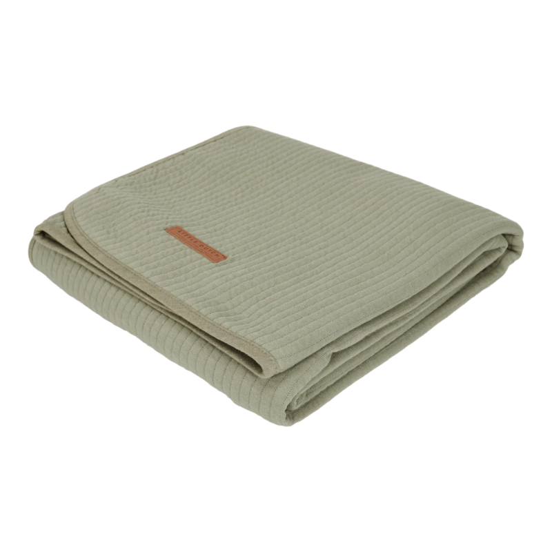 Little Dutch - Coperta leggera 70x100 - Verde salvia
