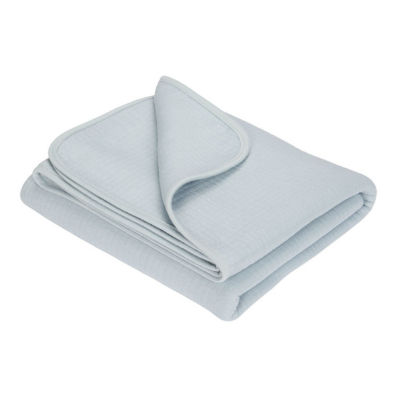 Little Dutch - Coperta leggera 70x100 - Azzurro baby