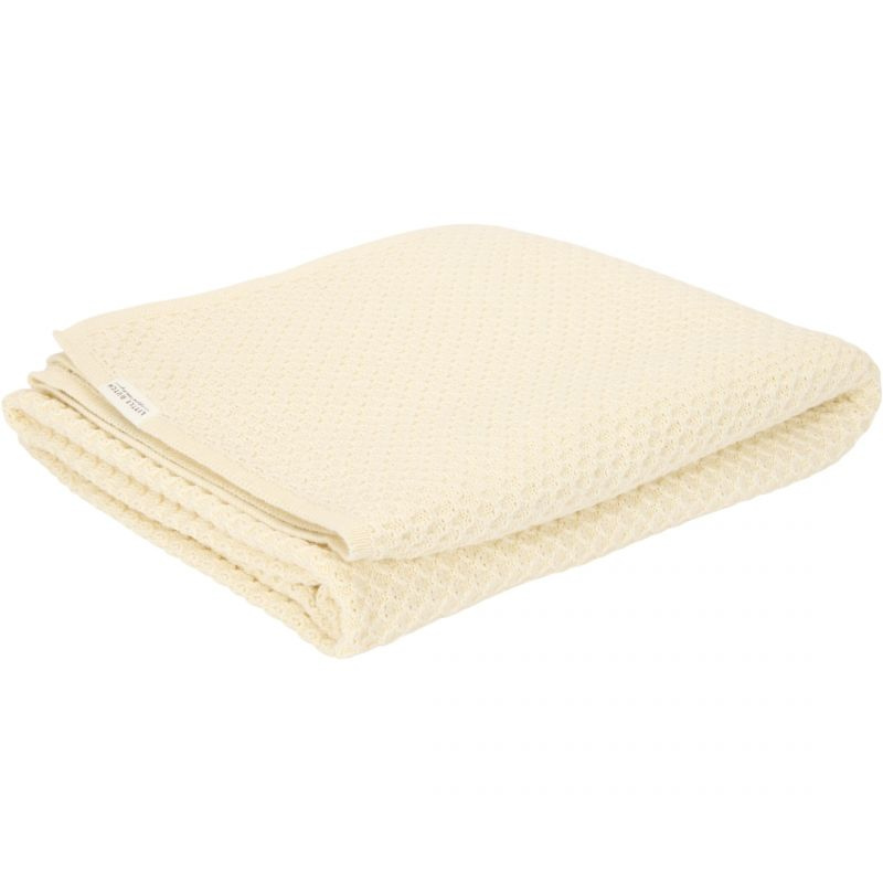 Little Dutch - Coperta Tricot 70x100 - Panna