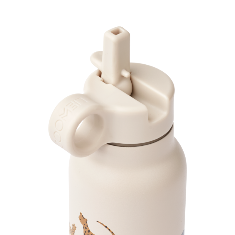 Liewood - Falk - Borraccia termica in acciaio 350ml - Animali Safari