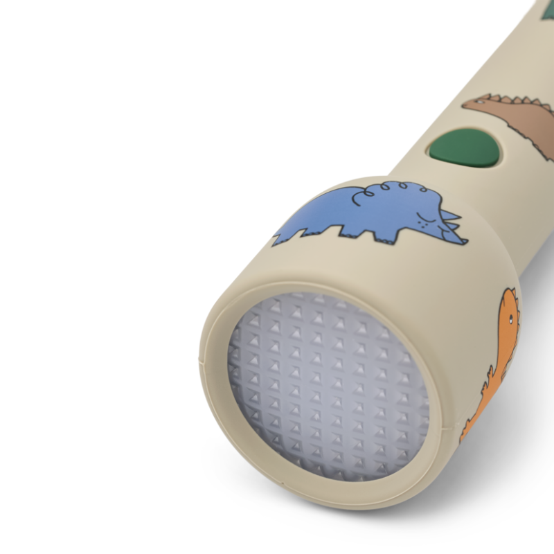 Liewood - Gry - Torcia anti abbaglio - Dinosauri