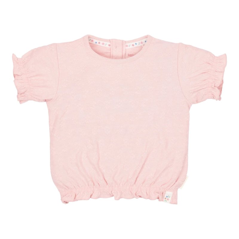 Little Dutch - Maglietta rosa confetto