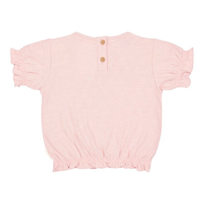 Little Dutch - Maglietta rosa confetto