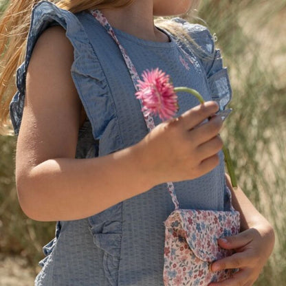 Little Dutch - Pantaloni a gamba larga blu denim
