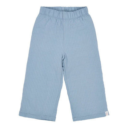Little Dutch - Pantaloni a gamba larga blu denim