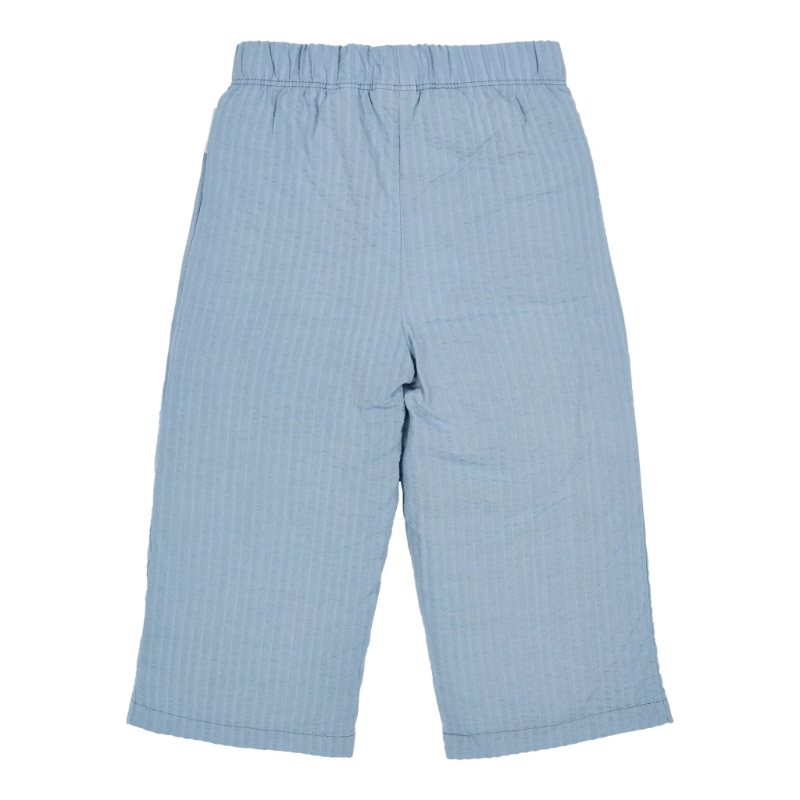 Little Dutch - Pantaloni a gamba larga blu denim