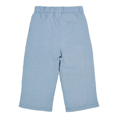 Little Dutch - Pantaloni a gamba larga blu denim