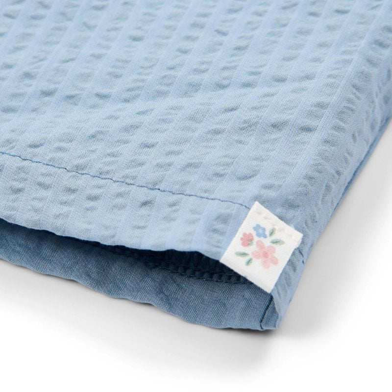 Little Dutch - Pantaloni a gamba larga blu denim