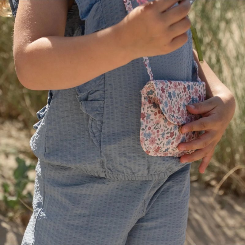 Little Dutch - Pantaloni a gamba larga blu denim