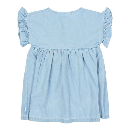 Little Dutch - Abito a maniche corte in denim