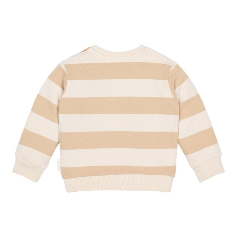 Little Dutch - Maglione a righe color biscotto