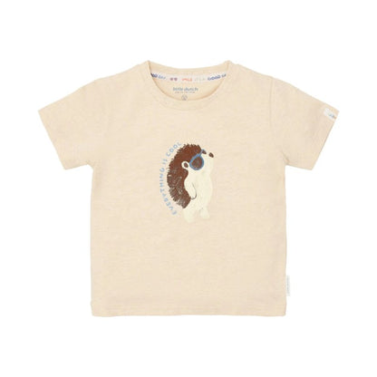 Little Dutch - Maglietta color biscotto melange