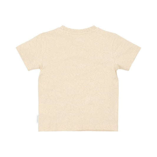 Little Dutch - Maglietta color biscotto melange