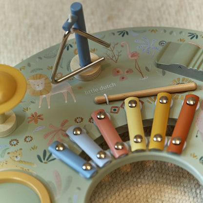 Tavolo musicale Little Dutch, dettaglio