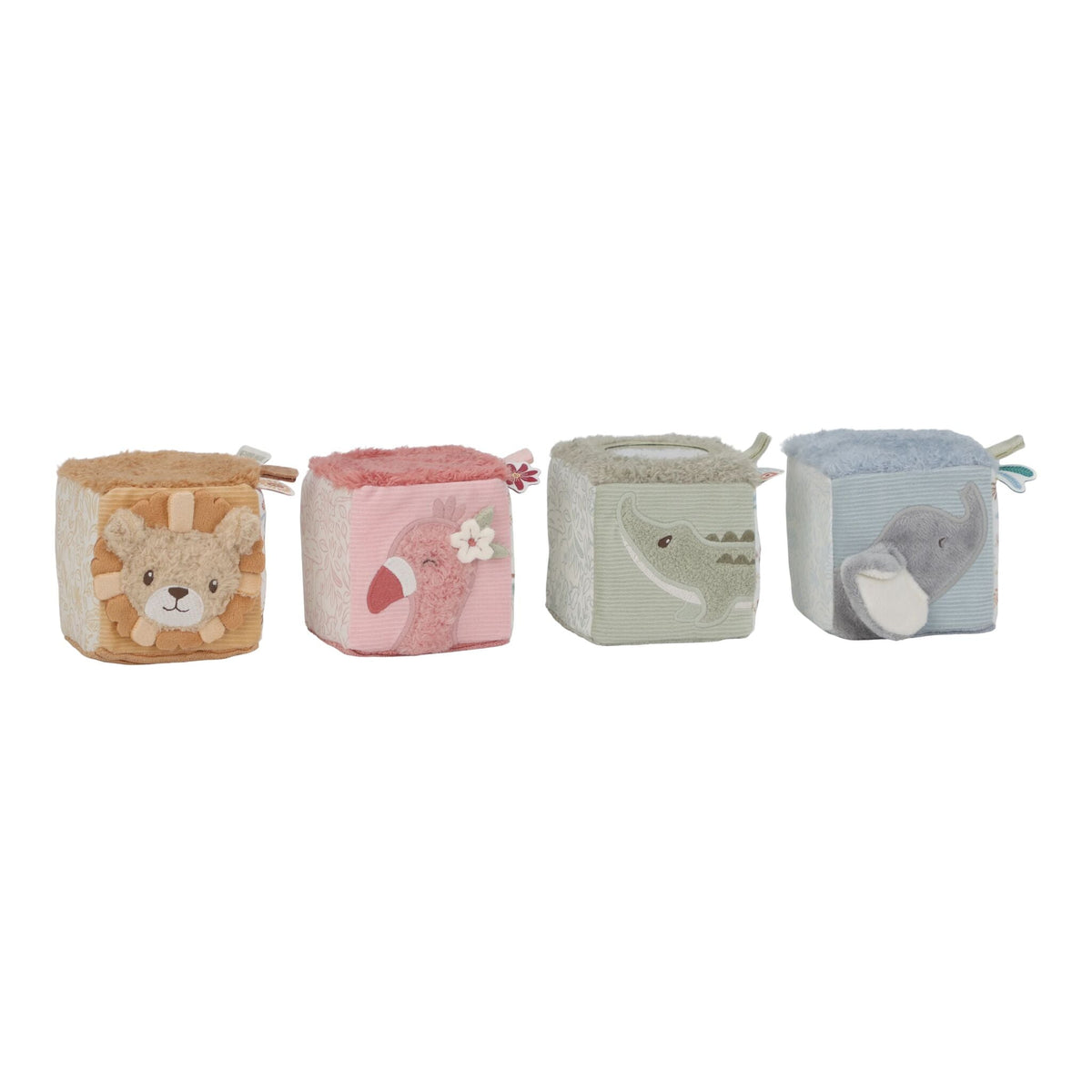 Cubi morbidi per neonati Little Dutch, set da 4