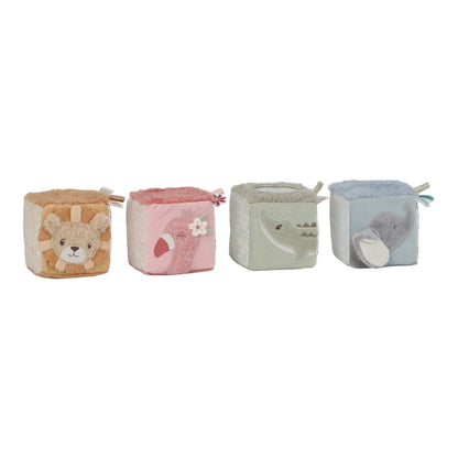 Cubi morbidi per neonati Little Dutch, set da 4