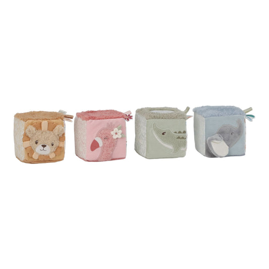 Cubi morbidi per neonati Little Dutch, set da 4