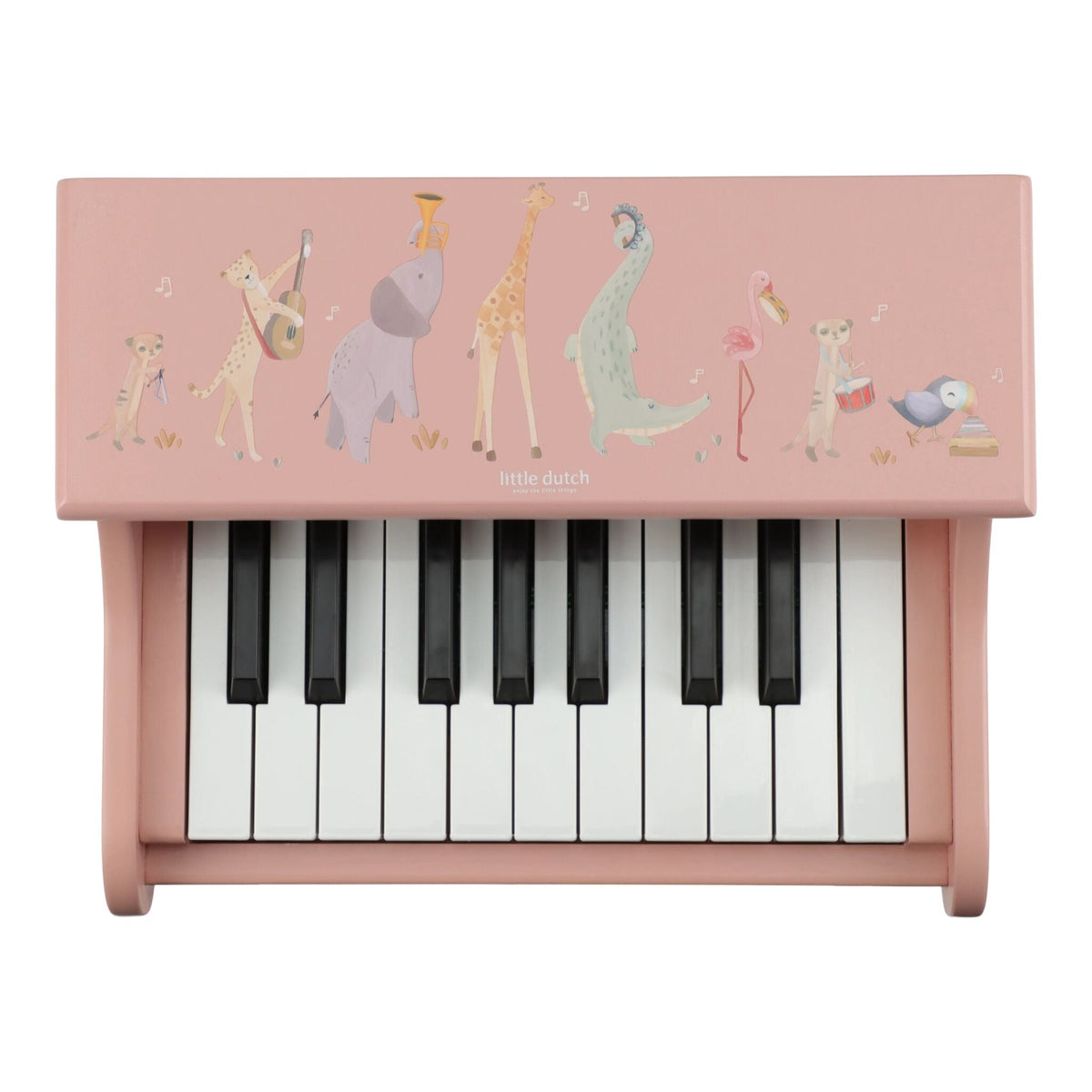 Pianoforte in legno Little Dutch rosa - foto 5