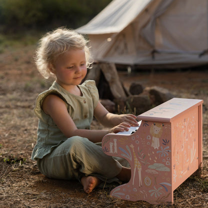 Pianoforte in legno Little Dutch rosa - foto 8