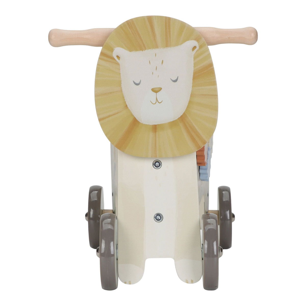 Leone cavalcabile Little Dutch, particolare