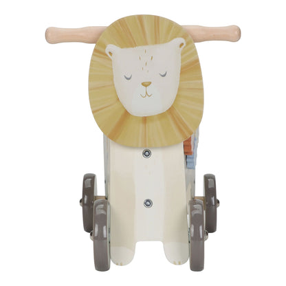 Leone cavalcabile Little Dutch, particolare