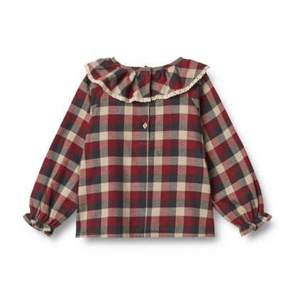 Wheat - Blusa scozzese Junior - Elin