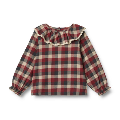Wheat - Blusa scozzese Junior - Elin