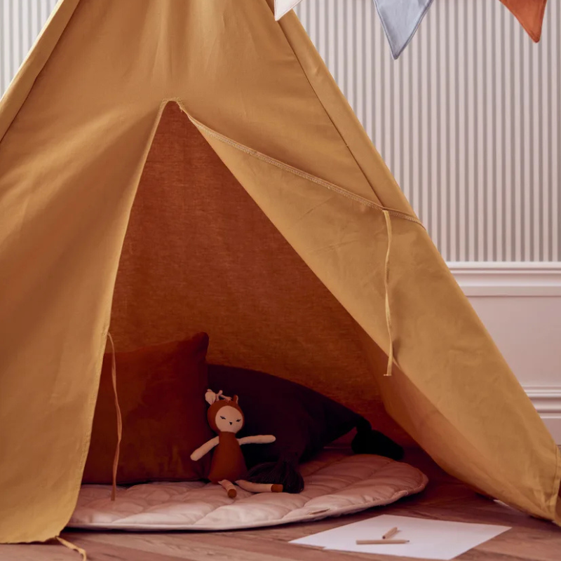 Kid's Concept - Tenda Teepee - Tipi - senape