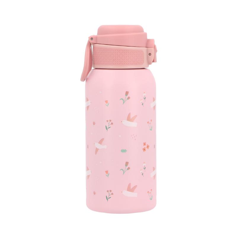 NEW Tutete - Borraccia Termica 500ml - Uccellini Rosa