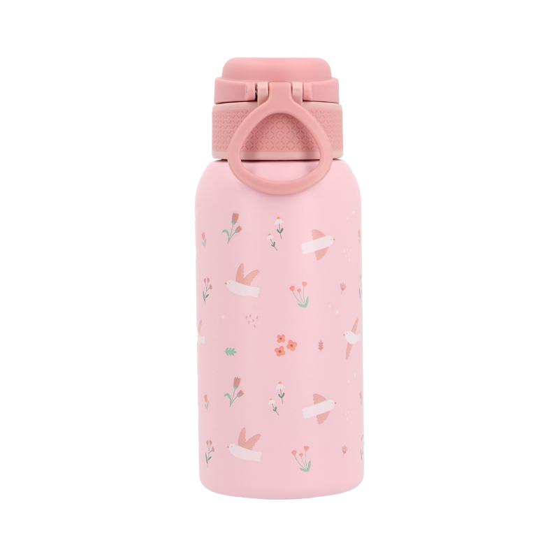 Tutete - Borraccia Termica 500ml - Uccellini Rosa