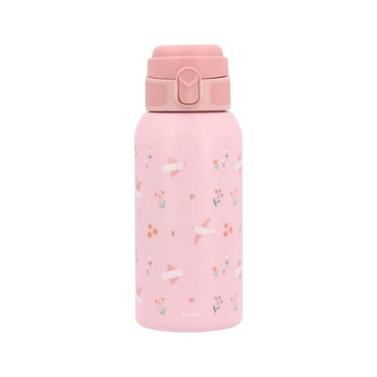 Tutete - Borraccia Termica 500ml - Uccellini Rosa