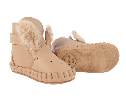 Donsje Amsterdam - Kapi Exclusive Booties | Fluffy Bunny - Stivaletti Coniglietto