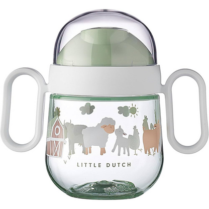 Little Dutch - Borraccia - Prima borraccia anti-goccia 6m 200ml - Little Farm