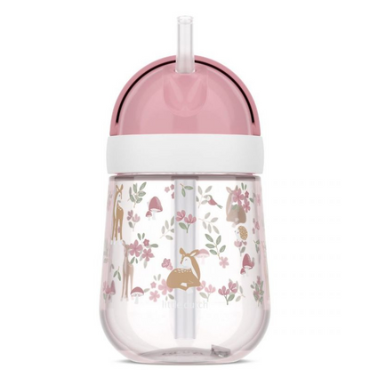 Little Dutch - Borraccia - prima borraccia con cannuccia 300ml - Fairy Garden