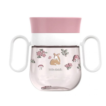 Mepal x Little Dutch - Trainer cup Borraccia antigoccia 200ml - Fairy Garden