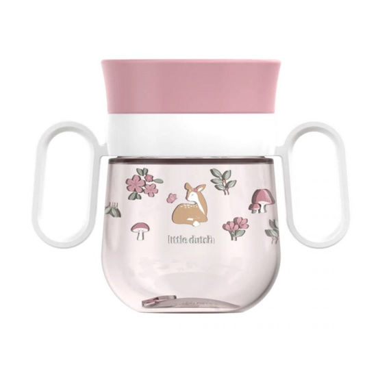 Mepal x Little Dutch - Trainer cup Borraccia antigoccia 200ml - Fairy Garden