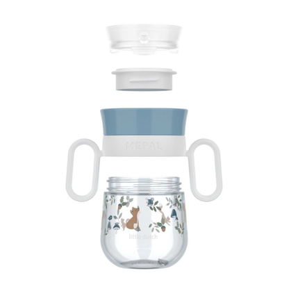 Mepal x Little Dutch - Trainer cup Borraccia antigoccia 200ml - Forest Friends
