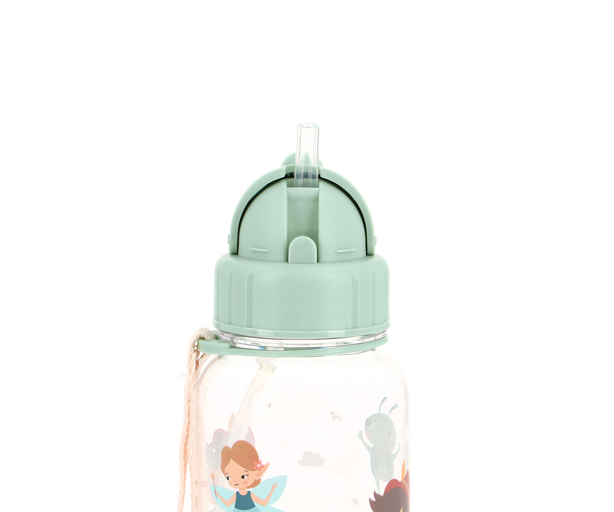 Tutete - Borraccia Tritan 500ml - Pinocchio con Cannuccia Silicone BPA Free
