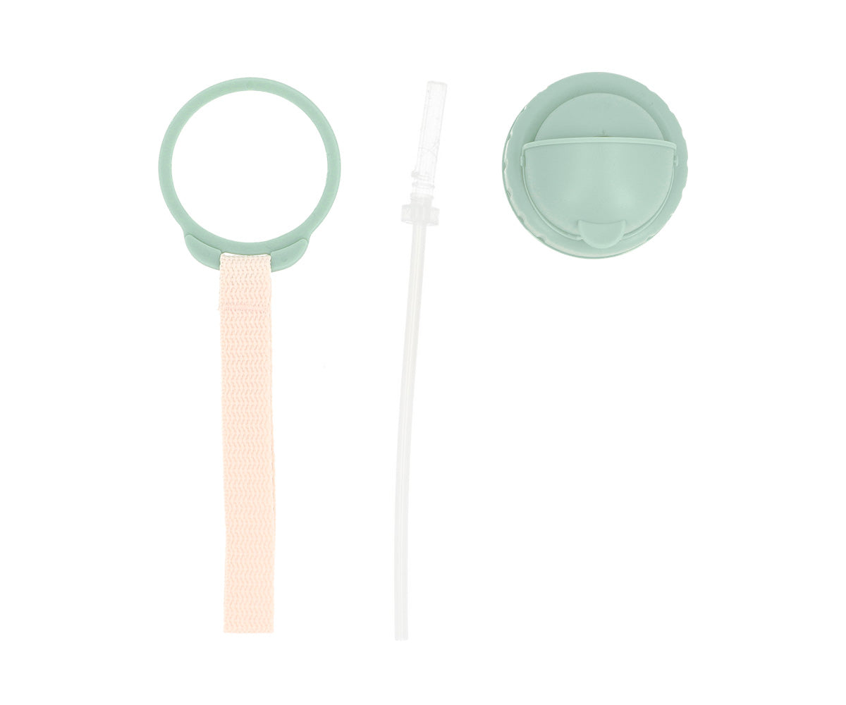 Tutete - Borraccia Tritan 500ml - Pinocchio con Cannuccia Silicone BPA Free