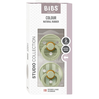 Bibs - 2-pack Ciuccio STUDIO (0+) - Vari colori