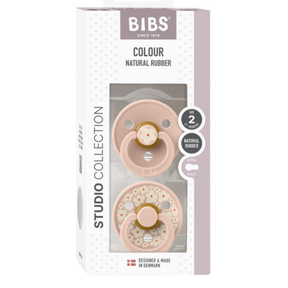 Bibs - 2-pack Ciuccio STUDIO (0+) - Vari colori
