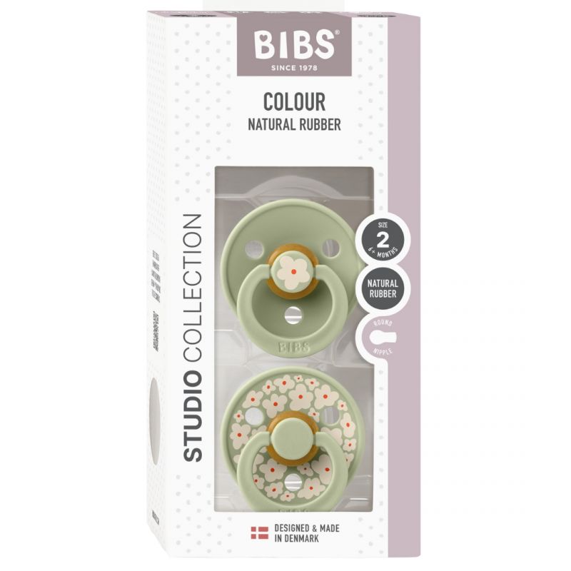 Bibs - 2-pack Ciuccio STUDIO (0+) - Vari colori